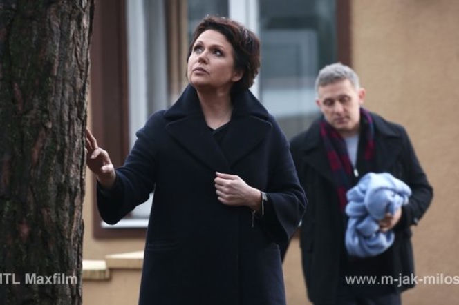 M jak miłość odc. 1143. Artur Rogowski (Robert Moskwa), Marysia (Małgorzata Pieńkowska)