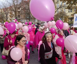 Marsz Różowej Wstążki w Szczecinie