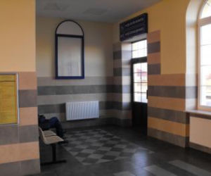 Dworzec w Nałęczowie po modernizacji