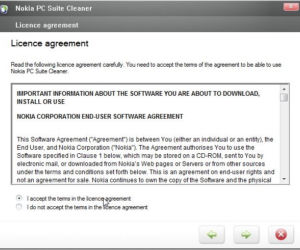 Nokia PC Suite Cleaner 7.1.1