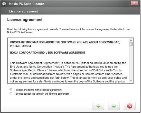 Nokia PC Suite Cleaner 7.1.1