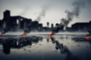 Tragiczny pożar domu w Siemiatyczach. Co kryje murowany budynek?