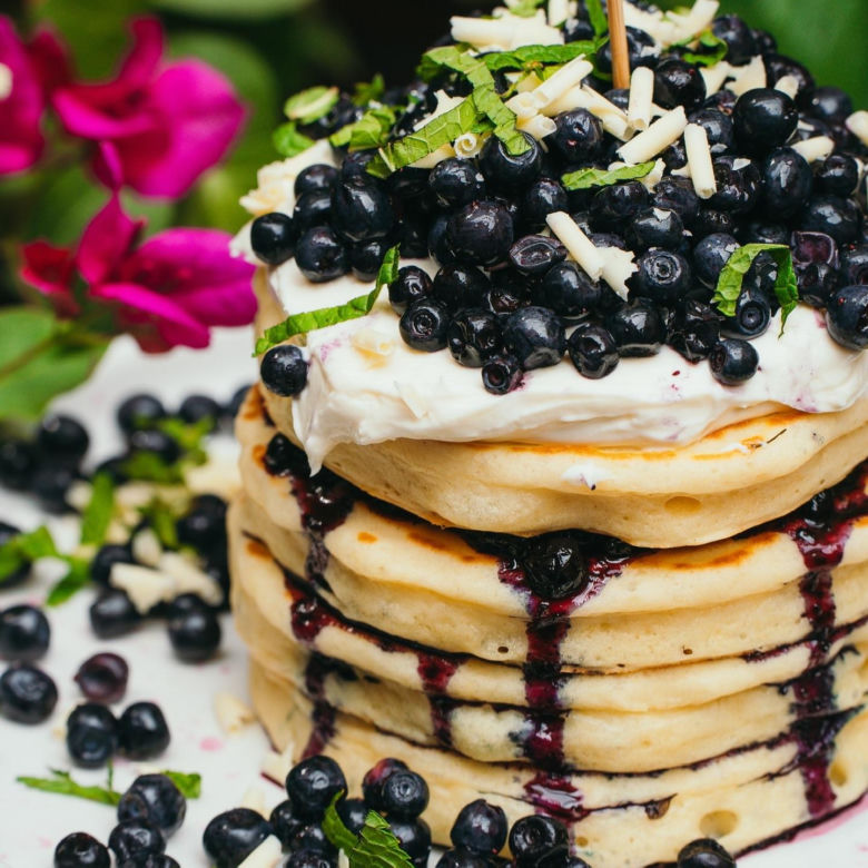 PANCAKES CRUELLA DE BLUE