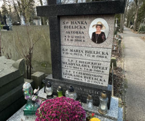 Hanka Bielicka -tak dziś wygląda jej grób