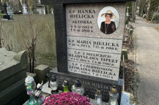 Hanka Bielicka -tak dziś wygląda jej grób