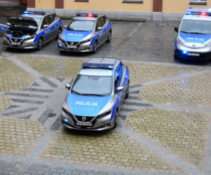 Pierwsze w Polsce elektryczne radiowozy 