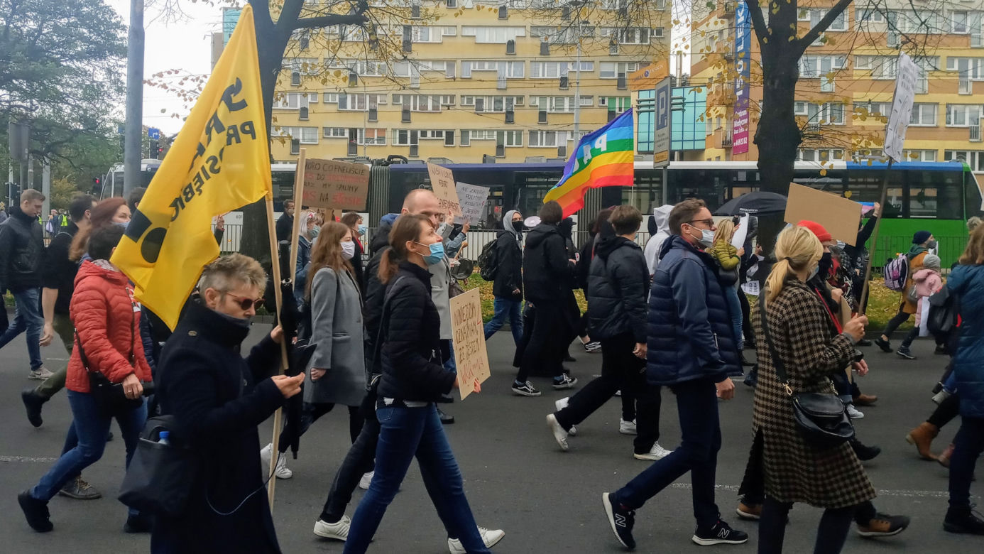 Protest kobiet w Szczecinie - 28.10.2020