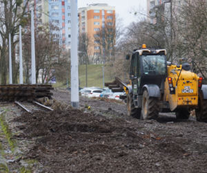 Remont torowiska na ul. Perłowej w Bydgoszczy. Prace nabierają tempa!