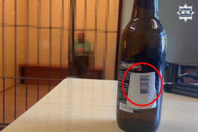 Butelkowy złodziej w Tarnowskich Górach