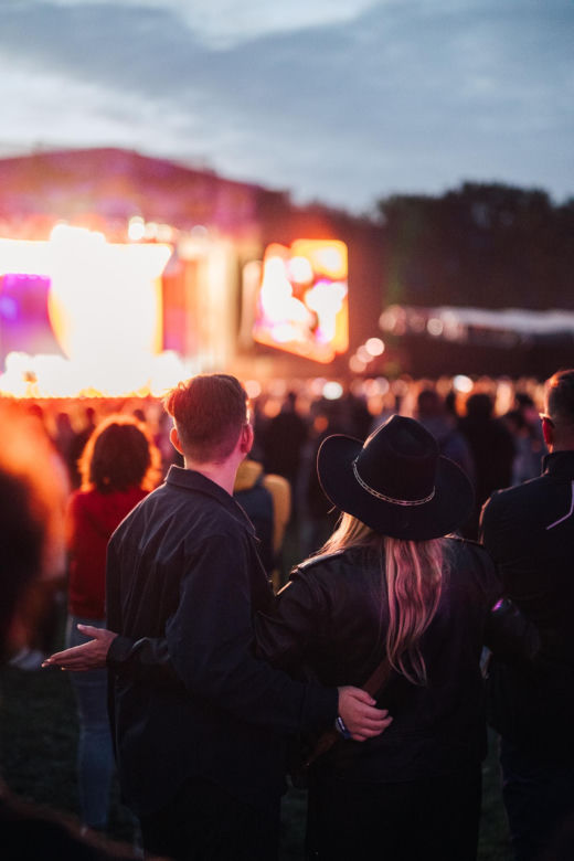 ZORZA 2025 w Warszawie. Zdjęcie z pierwszego dnia festiwalu Dawida Podsiadły