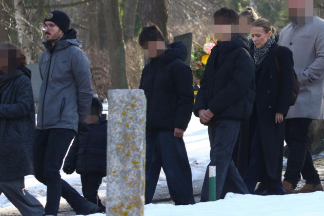 Pogrzeb Mirosława Krawczyka w Gdańsku: Aneta Zając i Mikołaj Krawczyk