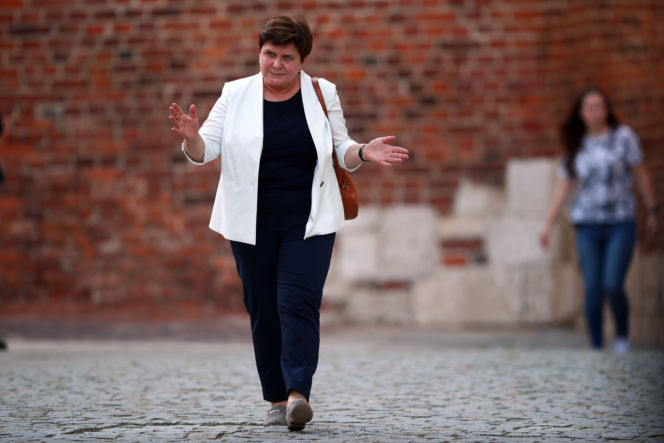 Beata Szydło w młodości