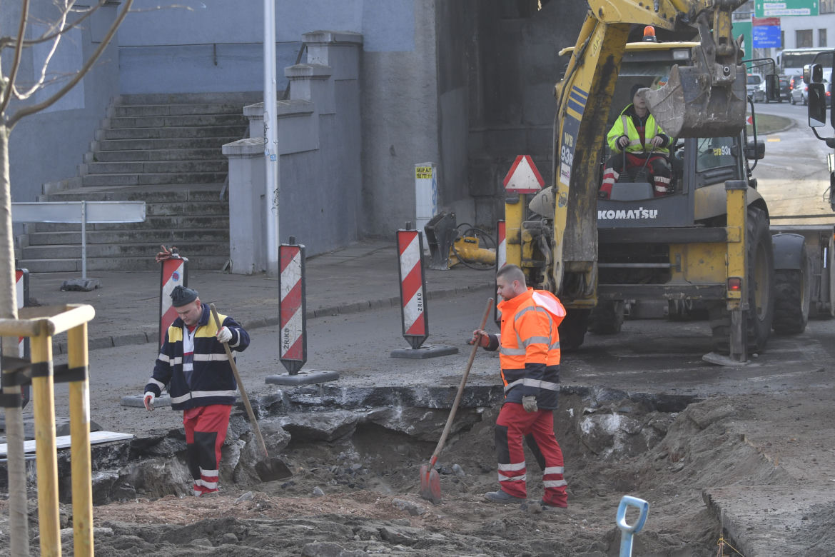 Wisłostrada się zapada