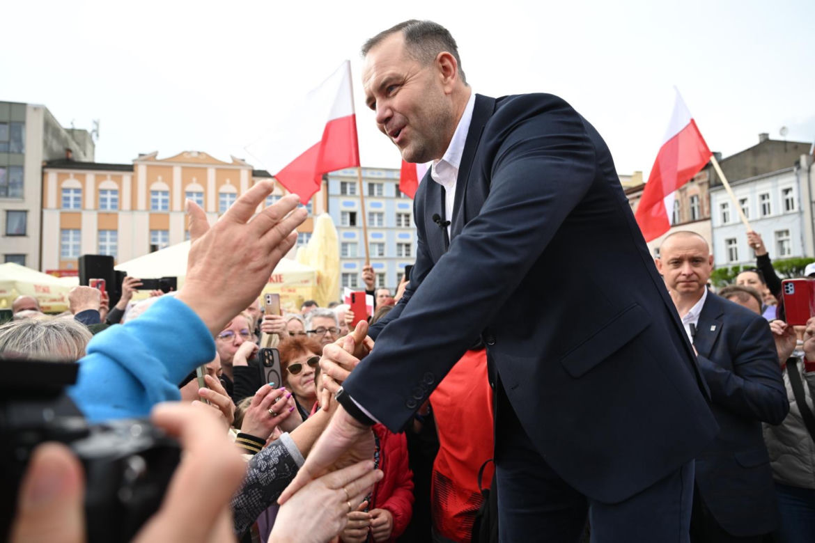 Tak Karol Nawrocki rozgrzewał się przed debatą prezydencką "Super Expressu"!