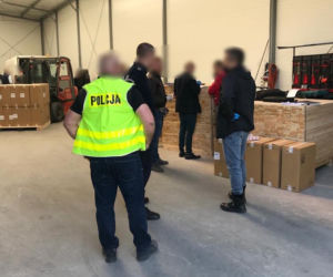 Nielegalne papierosy z Białorusi w okolicach Wronek