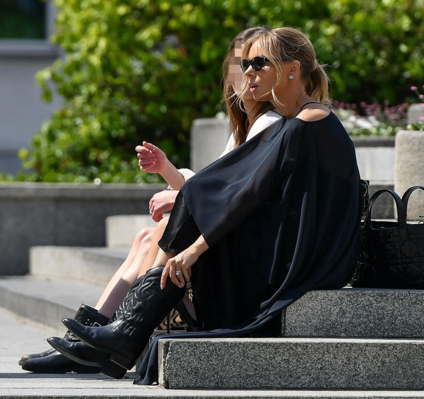 Izabela Janachowska musiała odpoczywać podczas sesji