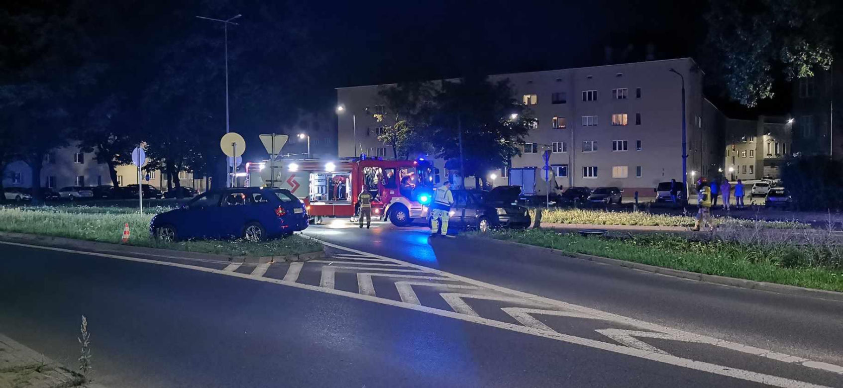 Wypadek drogowy w Bytomiu