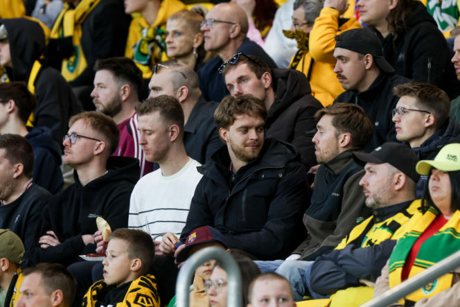 GKS Katowice - Lechia Gdańsk: Zdjęcia kibiców i zawodników z meczu 25. kolejki PKO BP Ekstraklasy