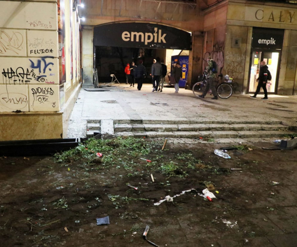 Miasto po Marszu Niepodległości