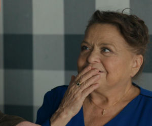 Barwy szczęścia odc. 3371. Lucyna (Grażyna Zielińska), Krzysztof Jaworski (Jacek Kałucki)