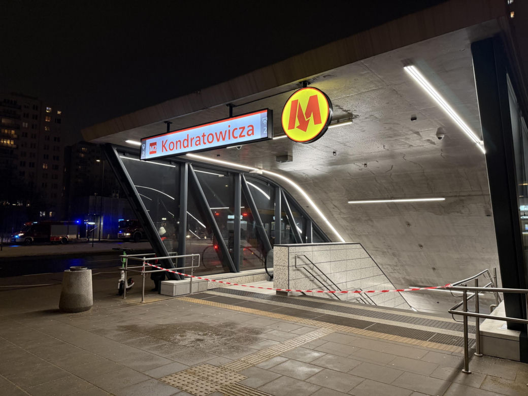 Woda zalała metro w Warszawie!