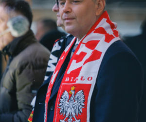 Karol Nawrocki wziął udział w Patriotycznej Pielgrzymce Kibiców na Jasnej Górze