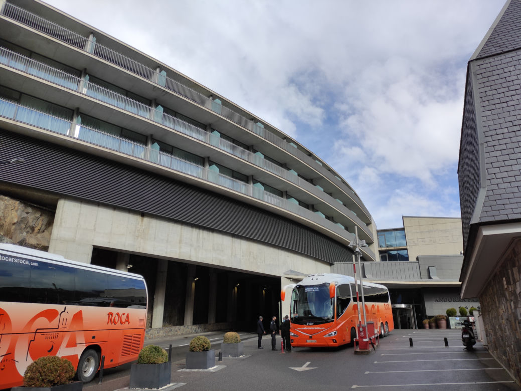 Reprezentacja Polski w hotelu Andorra Park