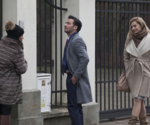 Przyjaciółki 7 sezon odc. 82. Francesco (Stefano Terrazzino), Inga (Małgorzata Socha), Dorota (Agnieszka Sienkiewicz)