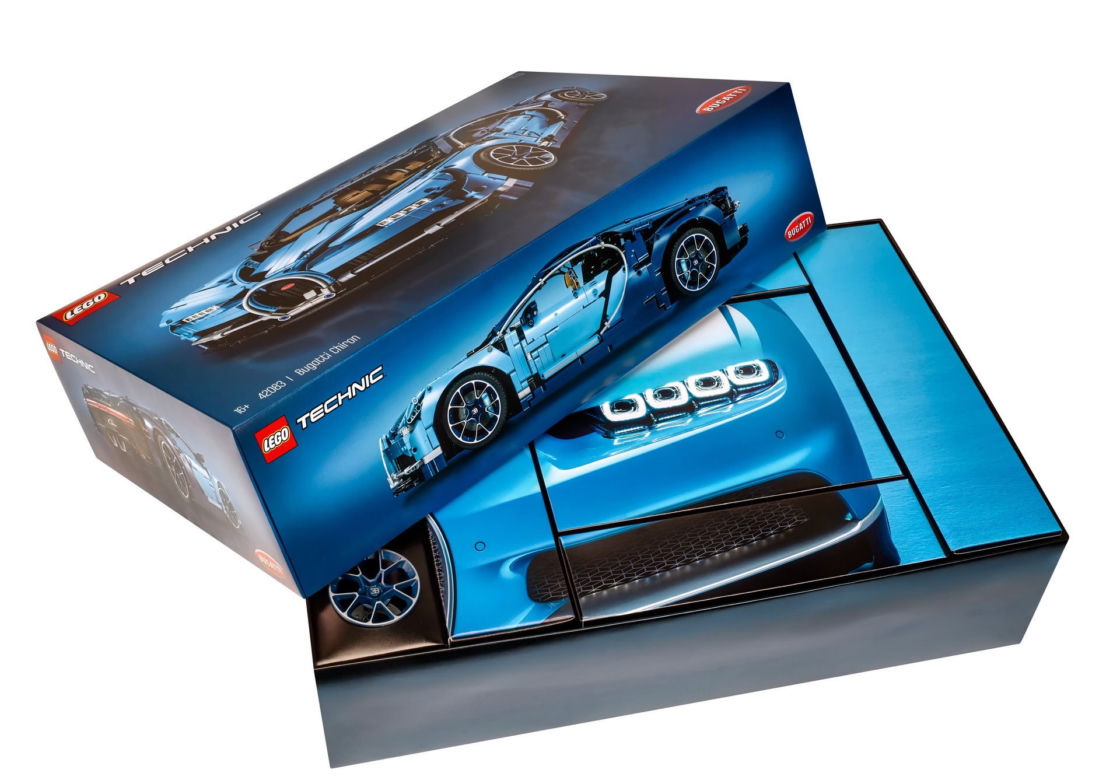 Bugatti Chiron z klocków LEGO
