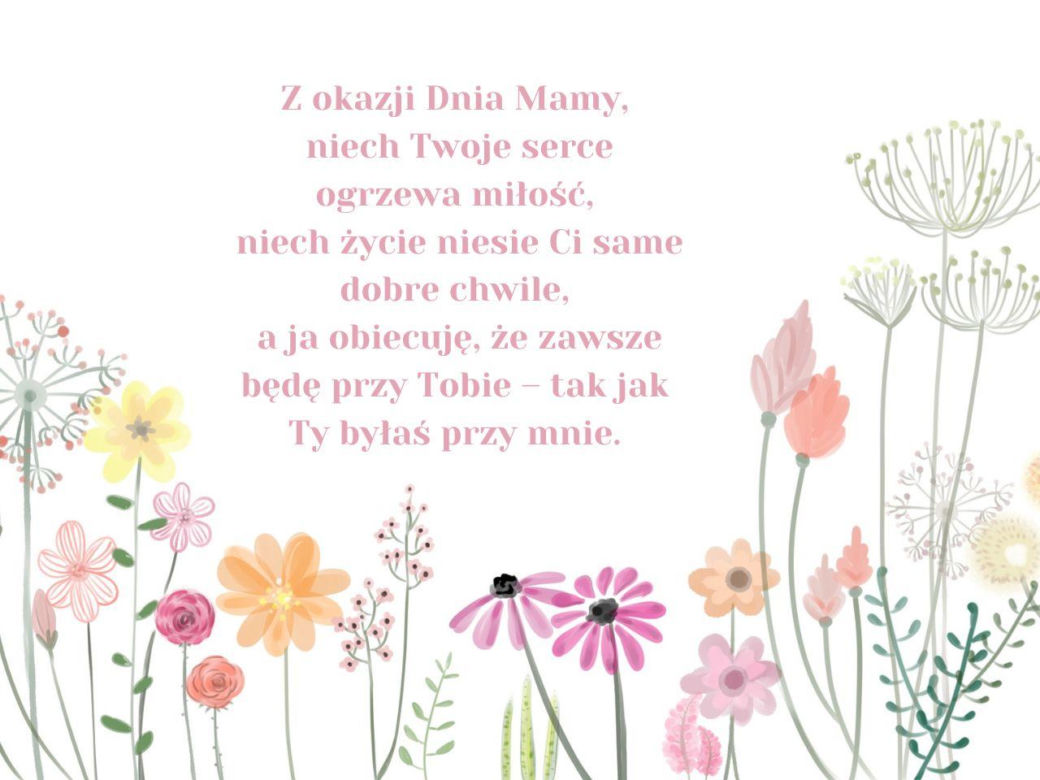 Dzień Mamy życzenia