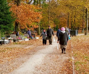 Wszystkich Świętych 2021 na Cmentarzu Centralnym w Szczecinie