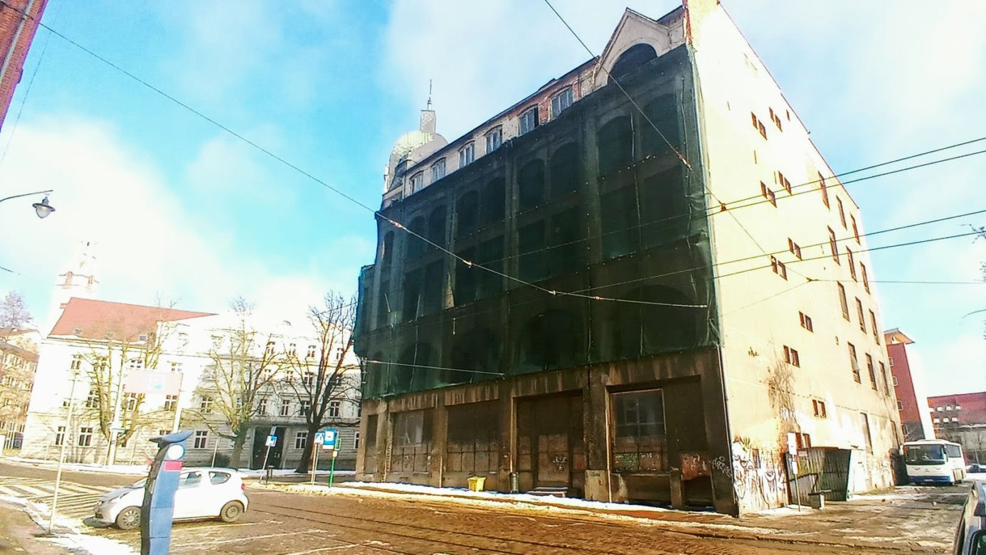 Stara drukarnia w 2020 roku.