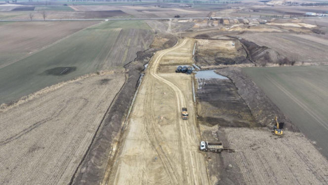 Budowa S8 pod Wrocławiem nabiera tempa. Zobacz najnowsze zdjęcia z placu budowy