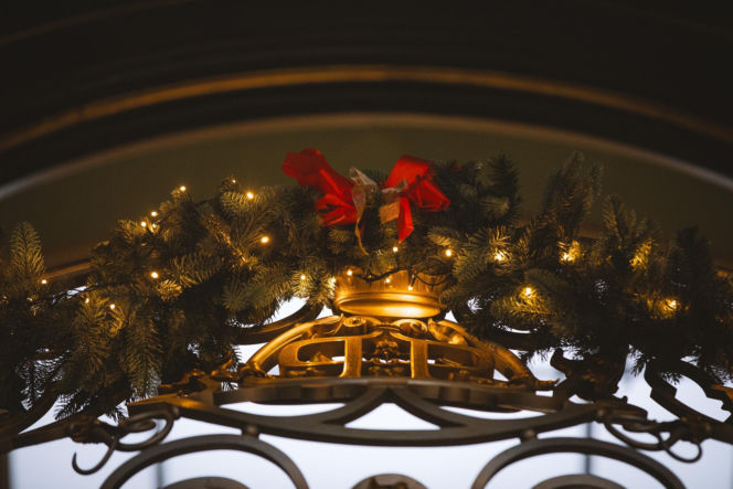 Plan filmowy w zamku w Pszczynie