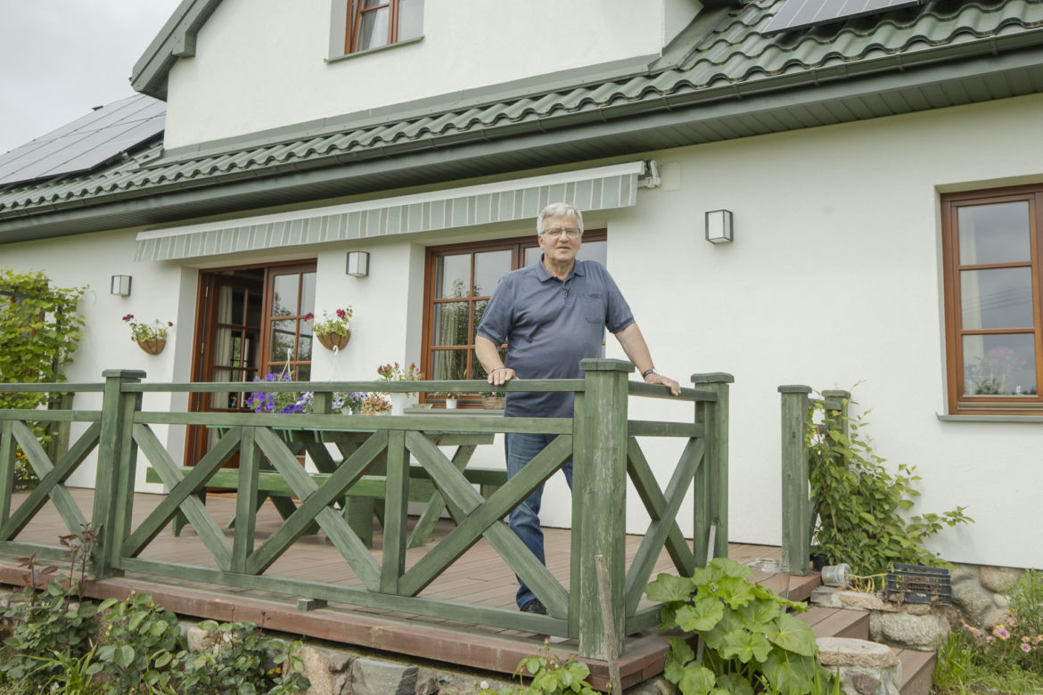 Rozbudowa posiadłości Komorowskich