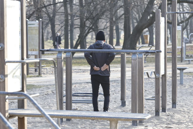 Senator Karczewski trenuje na wiosnę