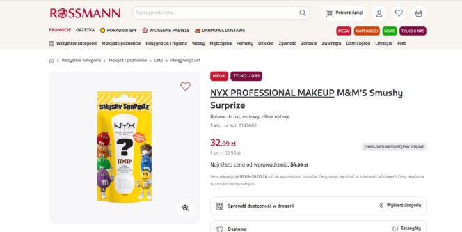 Nowe blind boxy w Rossmannie. Kultowa marka połączyła siły z M&M'sami