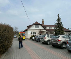 Powiat węgrowski: Ewakuacja szkoły podstawowej w Zespole Oświatowym w Toporze