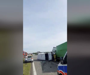 Modła królewska - koszmarny wypadek na A2