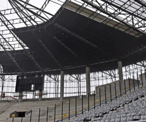 Budowa stadionu w Szczecinie - listopad 2020