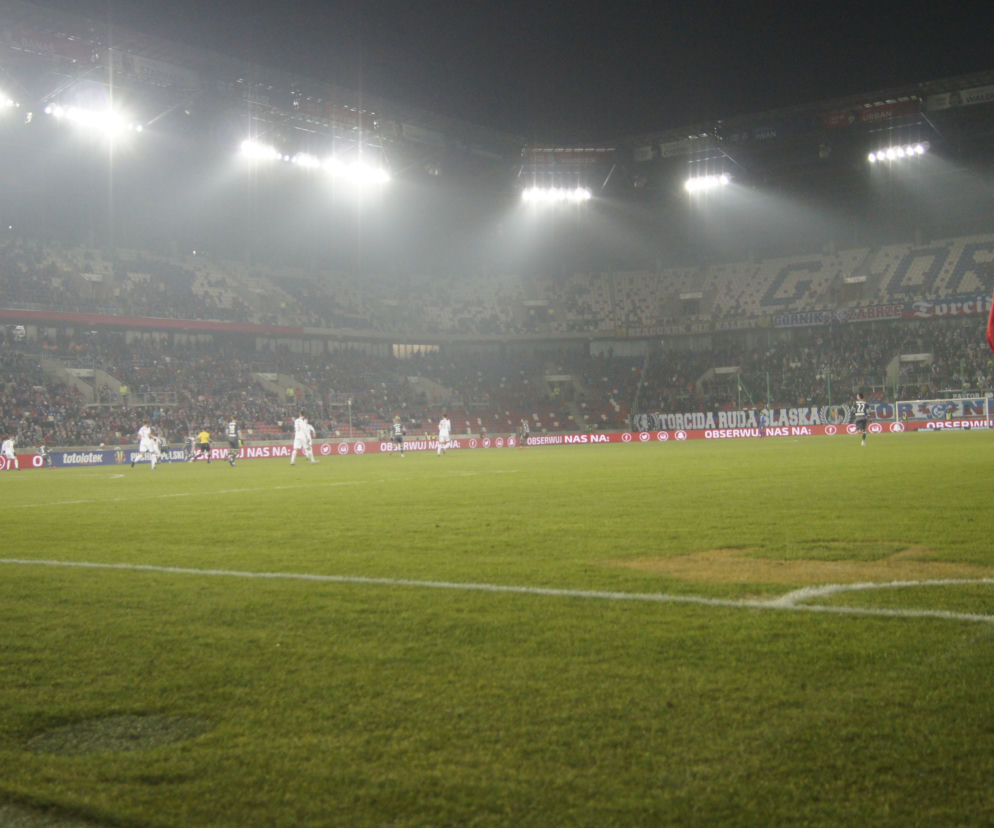 Górnik Zabrze - Lechia Gdańsk: Ponad 8 tysięcy fanów wspierało Trójkolorowych