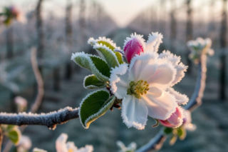 Wiosenne przymrozki w sadzie? Ratunek z morza może pomóc, ale kluczowy jest jeden warunek