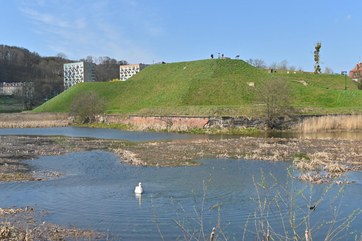 Plac Wałowy i jego otoczenie - bastion św. Gertrudy