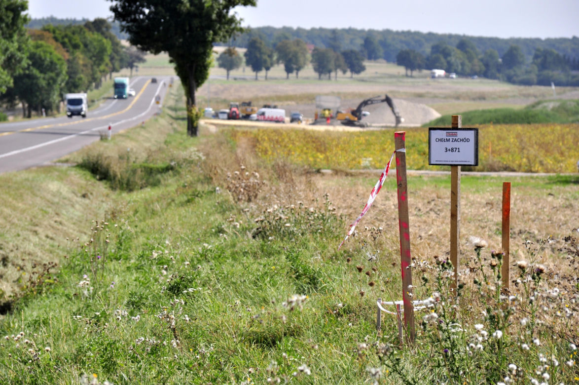 Obwodnica Chełma już powstaje. Zobacz postępy prac [GALERIA] 