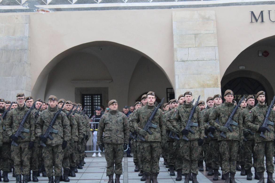 Przysięga wojskowa w Tarnowie
