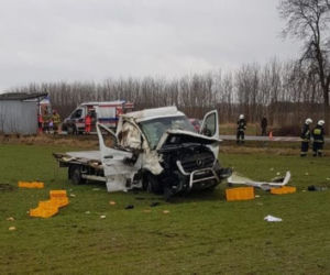 Wypadek w Mierzynowie (5.04.2022)