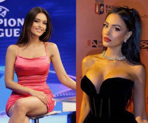 Podziwia Lewandowskiego i Zielińskiego, będzie przeciwko Polsce! Piękna Albanka rozgrzewa kibiców