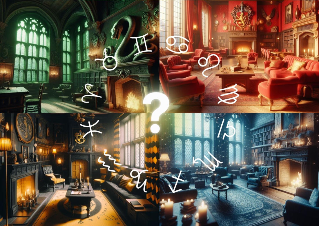 Harry Potter. Znaki zodiaku dopasowane do domów Hogwartu! W którym byś był?