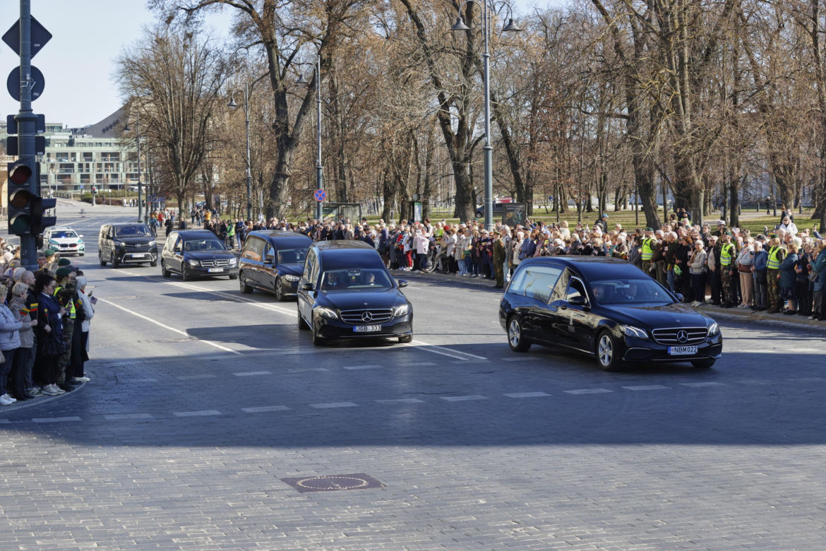 W Wilnie odbyła się w czwartek uroczystość pożegnania czterech amerykańskich żołnierzy, którzy zginęli na poligonie w Podbrodziu