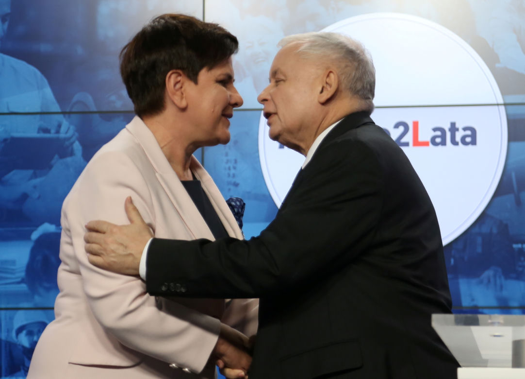 Beata Szydło,  Jarosław Kaczyński